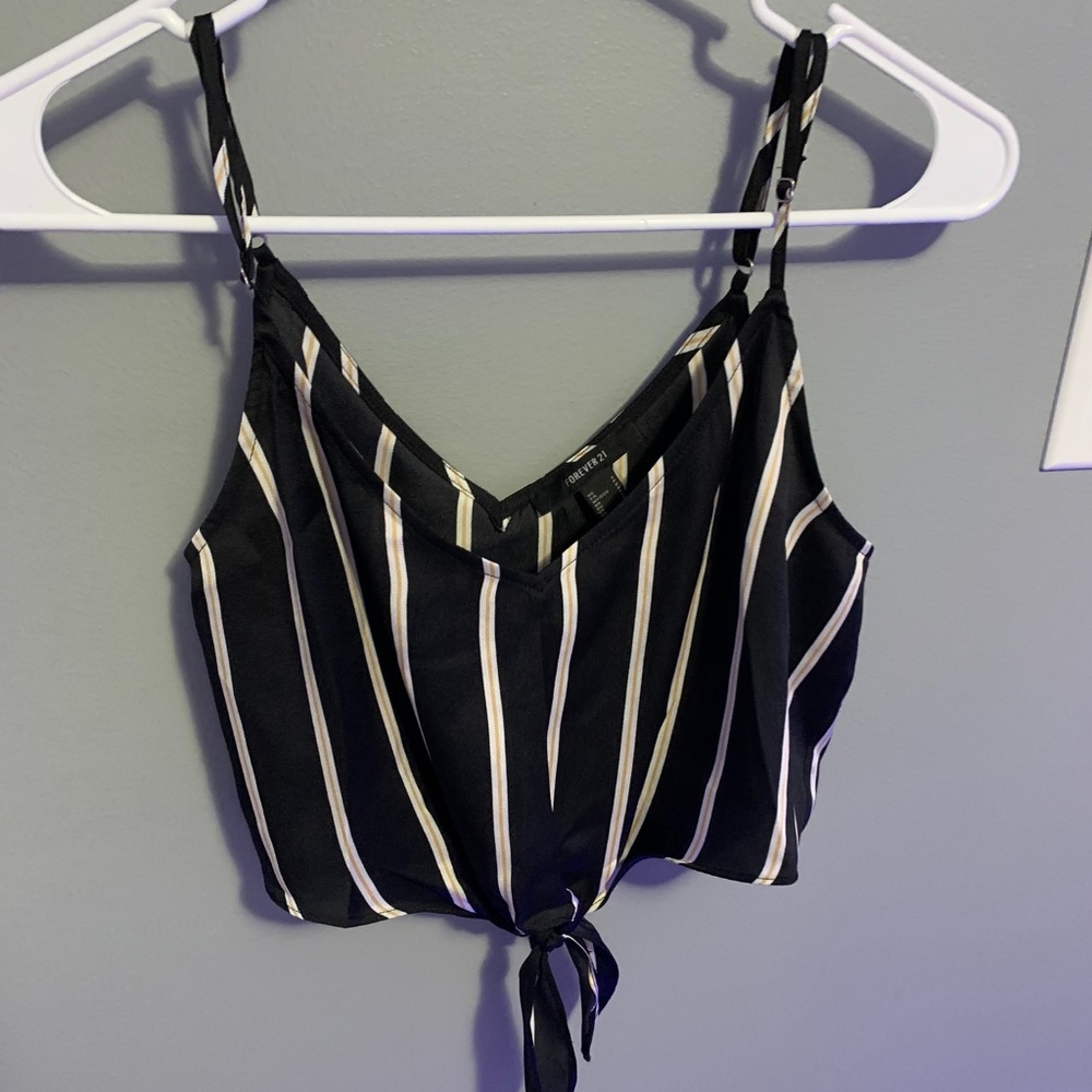 cropped tank top